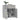 Dulap, gri beton, 69,5x34x90 cm, lemn compozit
