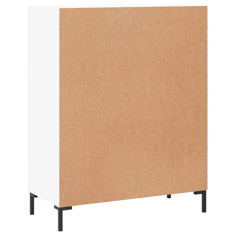 Dulap, alb, 69,5x34x90 cm, lemn compozit