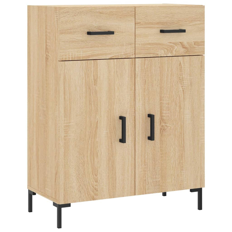 Dulap, stejar sonoma, 69,5x34x90 cm, lemn compozit