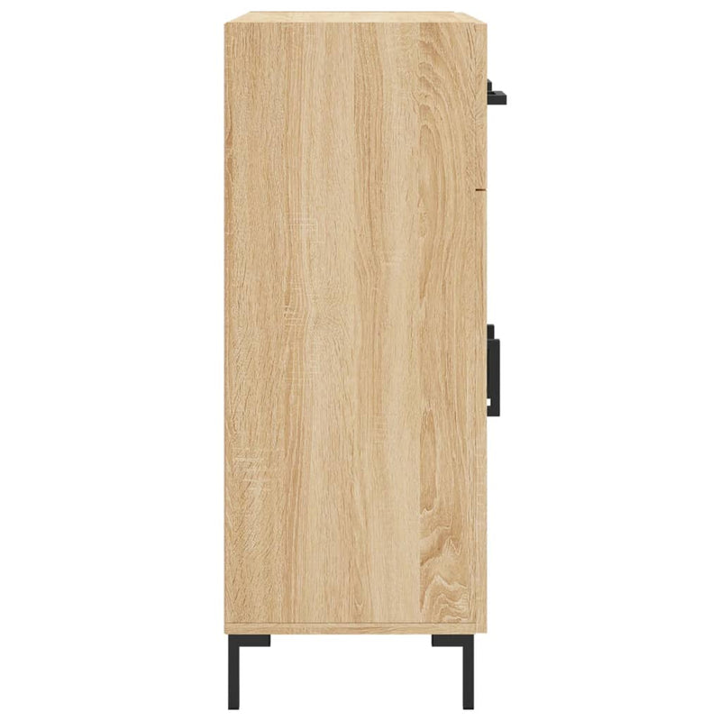 Dulap, stejar sonoma, 69,5x34x90 cm, lemn compozit
