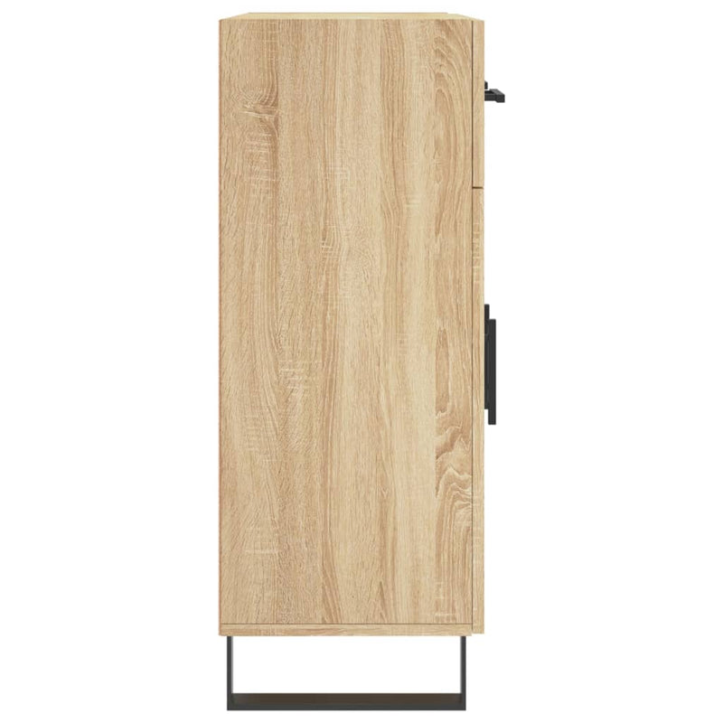 Dulap, stejar sonoma, 69,5x34x90 cm, lemn compozit