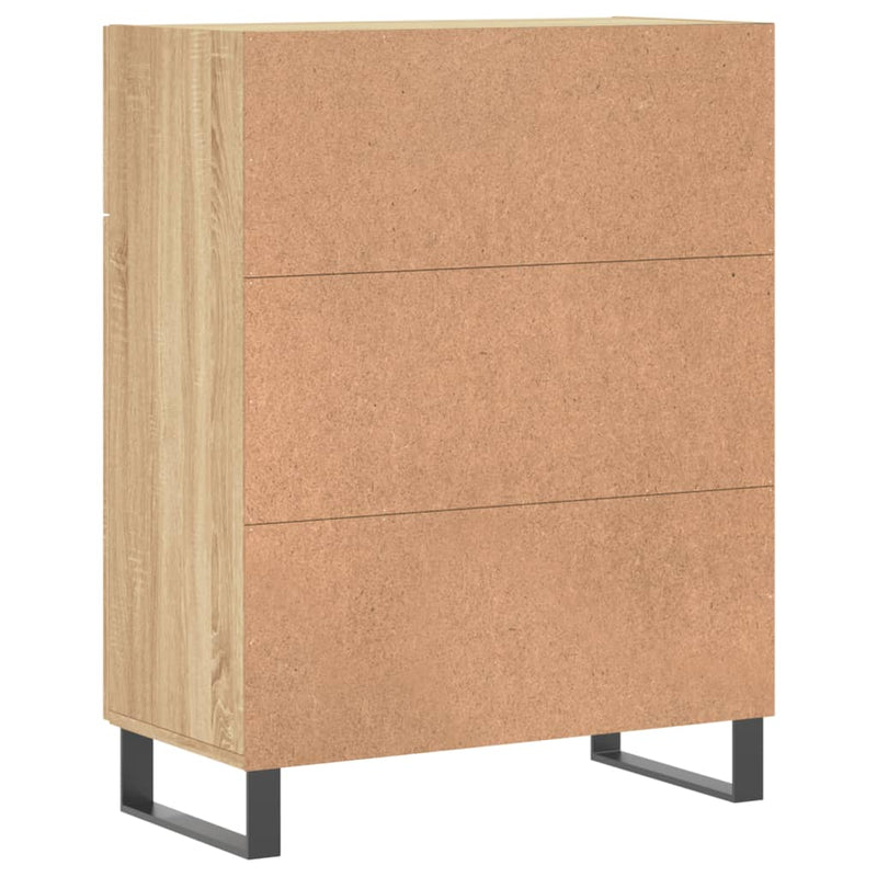 Dulap, stejar sonoma, 69,5x34x90 cm, lemn compozit