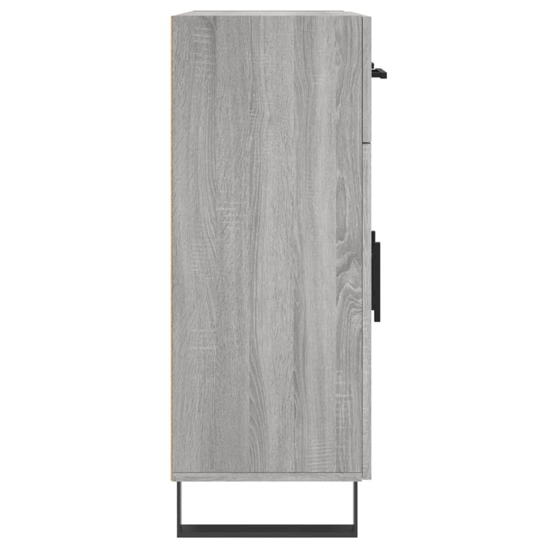 Dulap, gri sonoma, 69,5x34x90 cm, lemn compozit