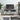 Dulap TV, gri beton, 102x36x50 cm, lemn prelucrat