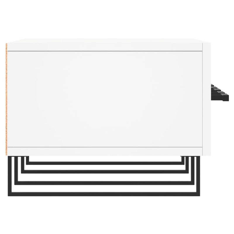 Comodă TV, alb, 150x36x30 cm, lemn prelucrat