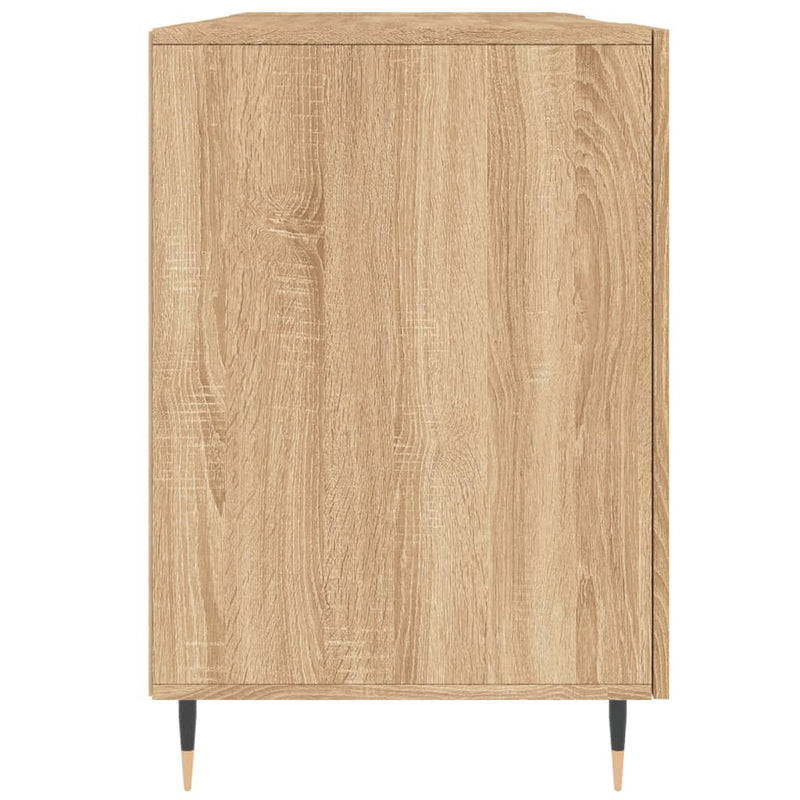 Birou, stejar sonoma, 140x50x75 cm, lemn compozit