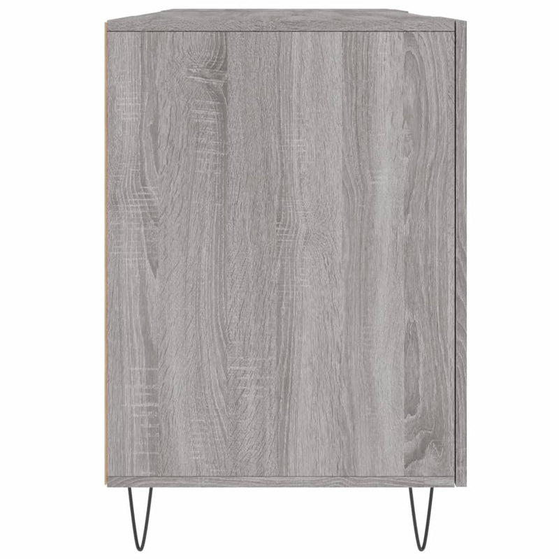 Birou, gri sonoma, 140x50x75 cm, lemn compozit