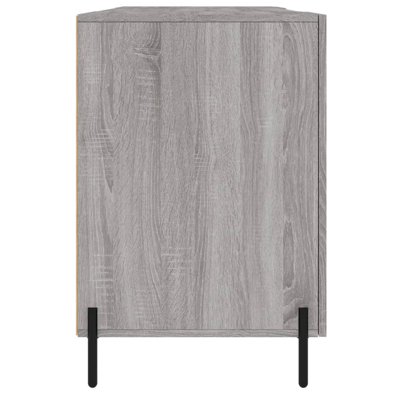 Birou, gri sonoma, 140x50x75 cm, lemn compozit