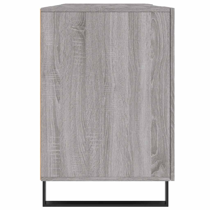 Birou, gri sonoma, 140x50x75 cm, lemn compozit