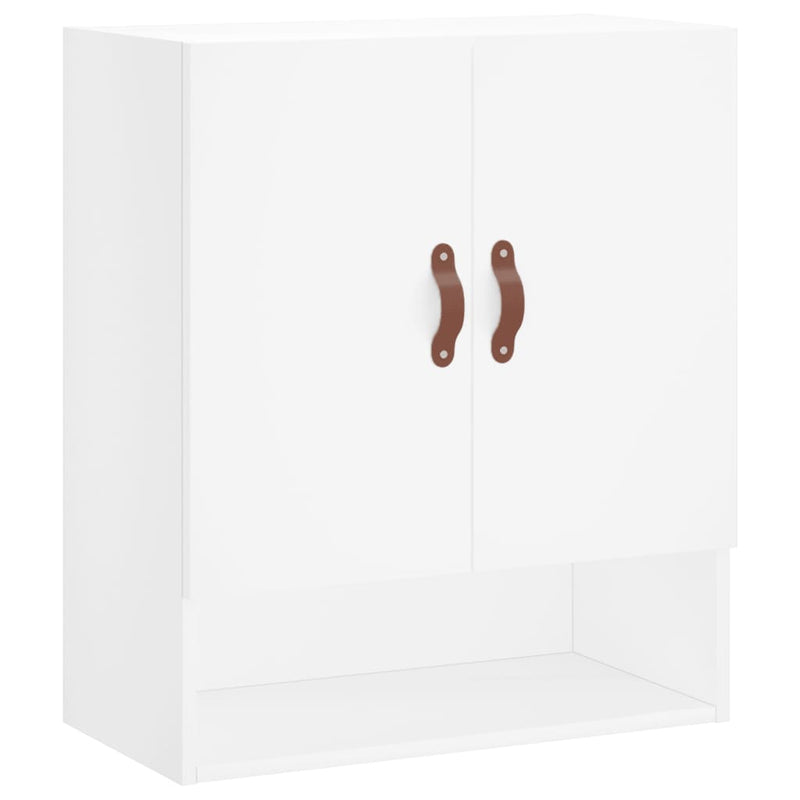 Dulap de perete, alb, 60x31x70 cm, lemn compozit