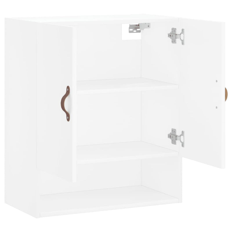 Dulap de perete, alb, 60x31x70 cm, lemn compozit