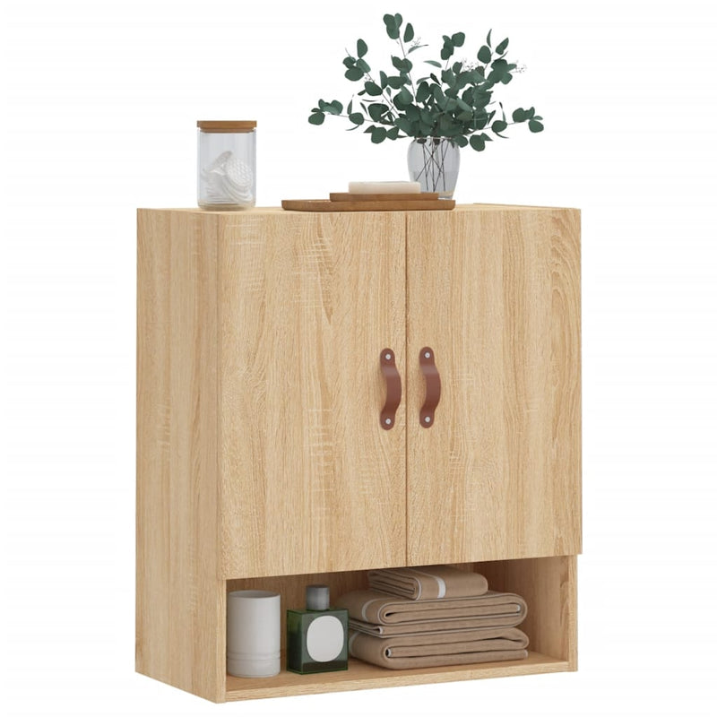 Dulap de perete, stejar sonoma, 60x31x70 cm, lemn compozit