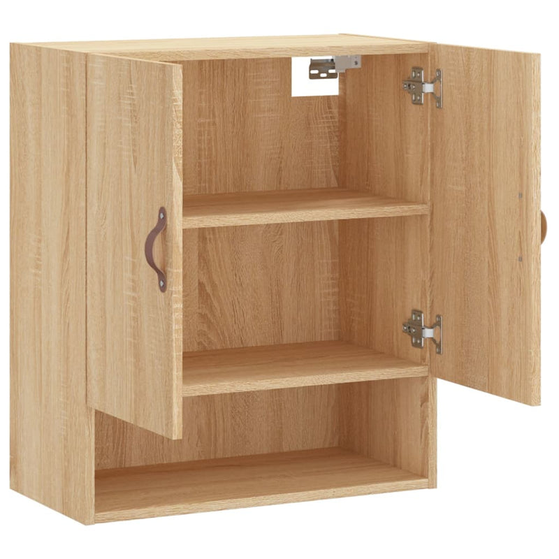 Dulap de perete, stejar sonoma, 60x31x70 cm, lemn compozit