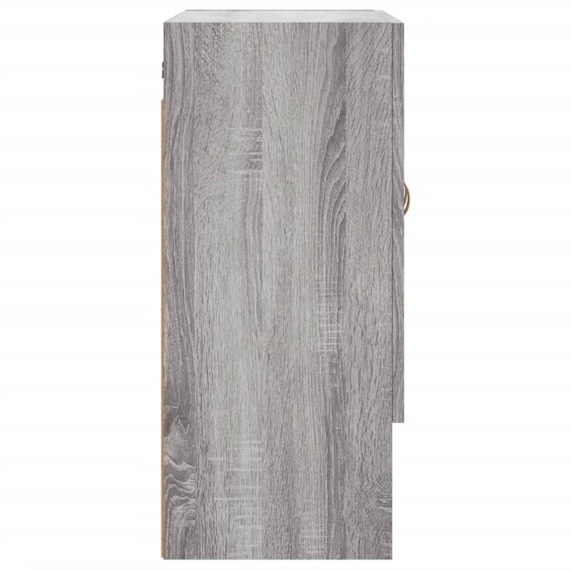 Dulap de perete, gri sonoma, 60x31x70 cm, lemn compozit