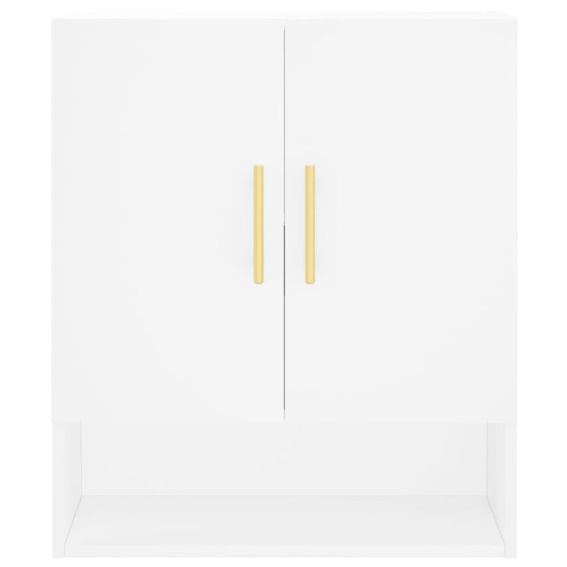 Dulap de perete, alb, 60x31x70 cm, lemn compozit