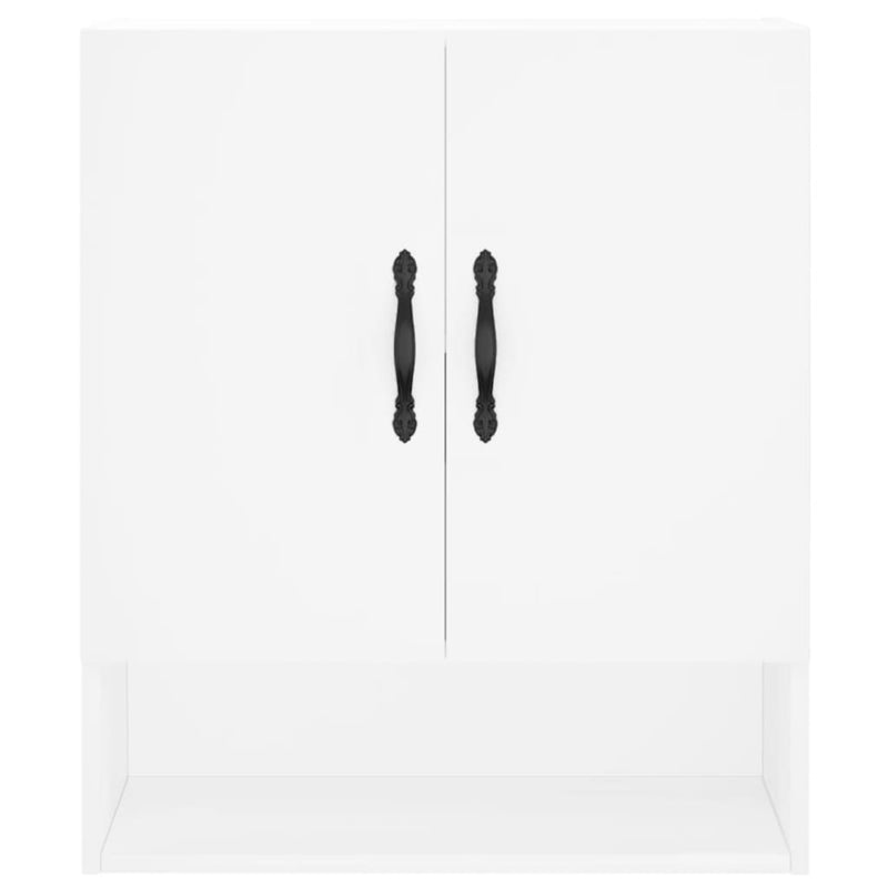 Dulap de perete, alb, 60x31x70 cm, lemn compozit