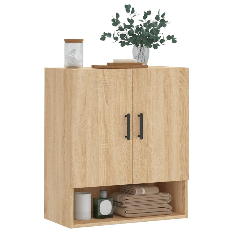 Dulap de perete, stejar sonoma, 60x31x70 cm, lemn compozit