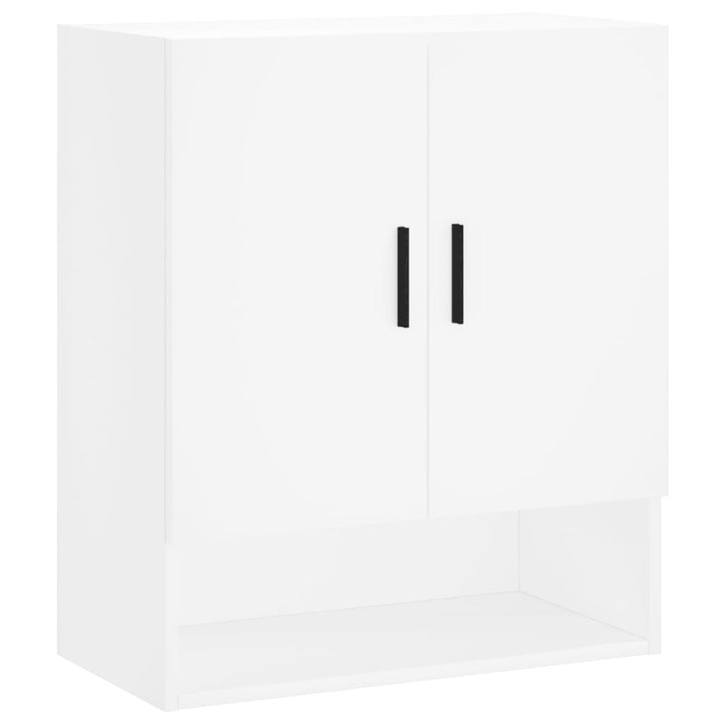 Dulap de perete, alb, 60x31x70 cm, lemn compozit