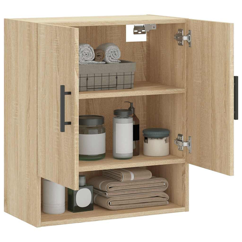 Dulap de perete, stejar sonoma, 60x31x70 cm, lemn compozit