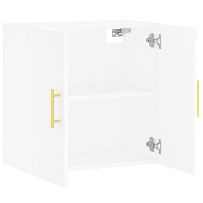 Dulap de perete, alb, 60x31x60 cm, lemn compozit