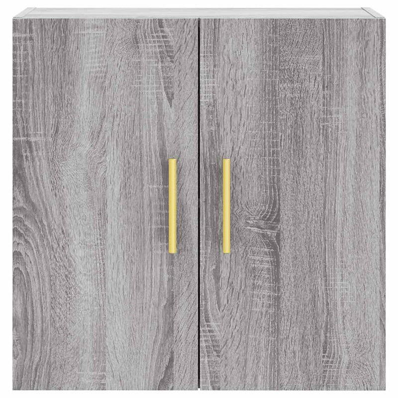 Dulap de perete, gri sonoma, 60x31x60 cm, lemn compozit