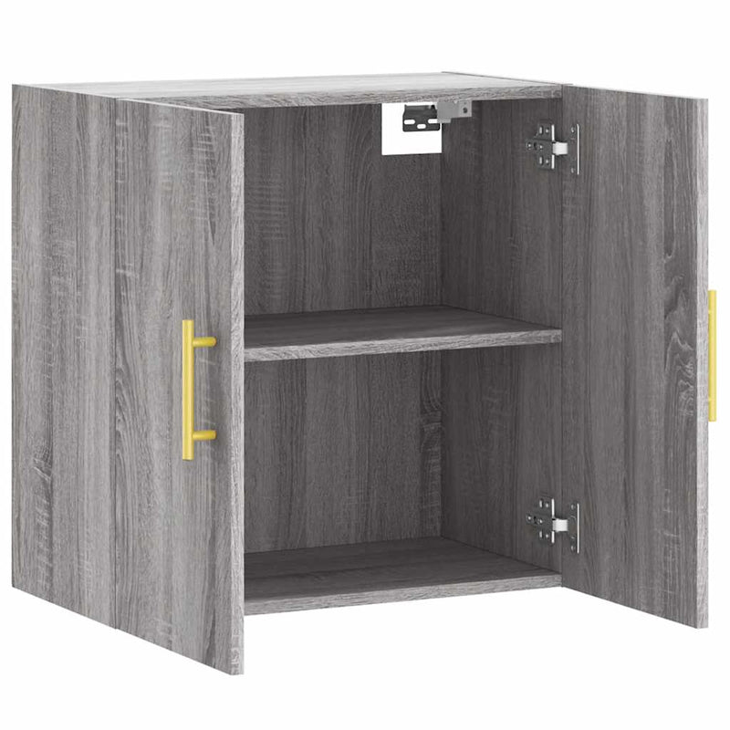 Dulap de perete, gri sonoma, 60x31x60 cm, lemn compozit