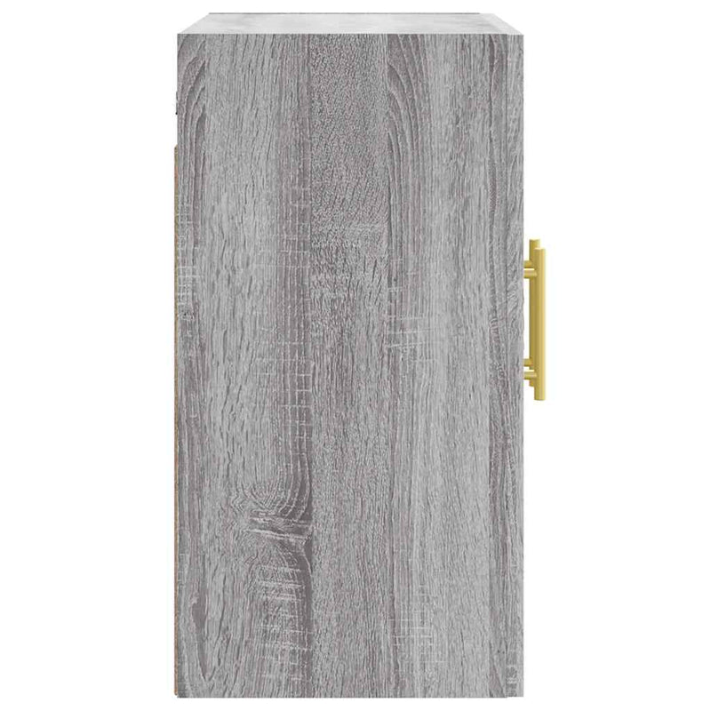 Dulap de perete, gri sonoma, 60x31x60 cm, lemn compozit