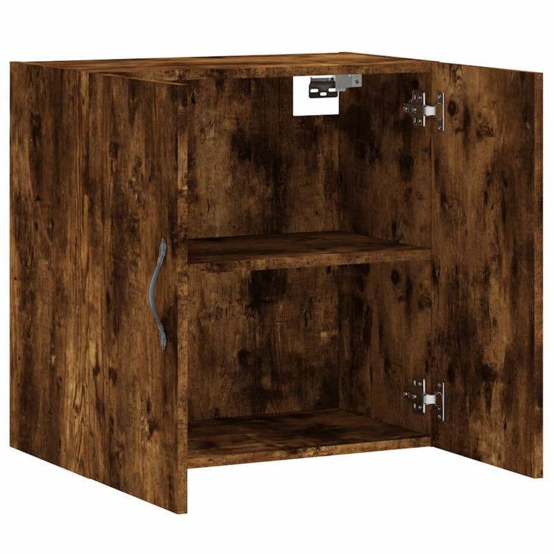 Dulap de perete, stejar fumuriu, 60x31x60 cm, lemn compozit