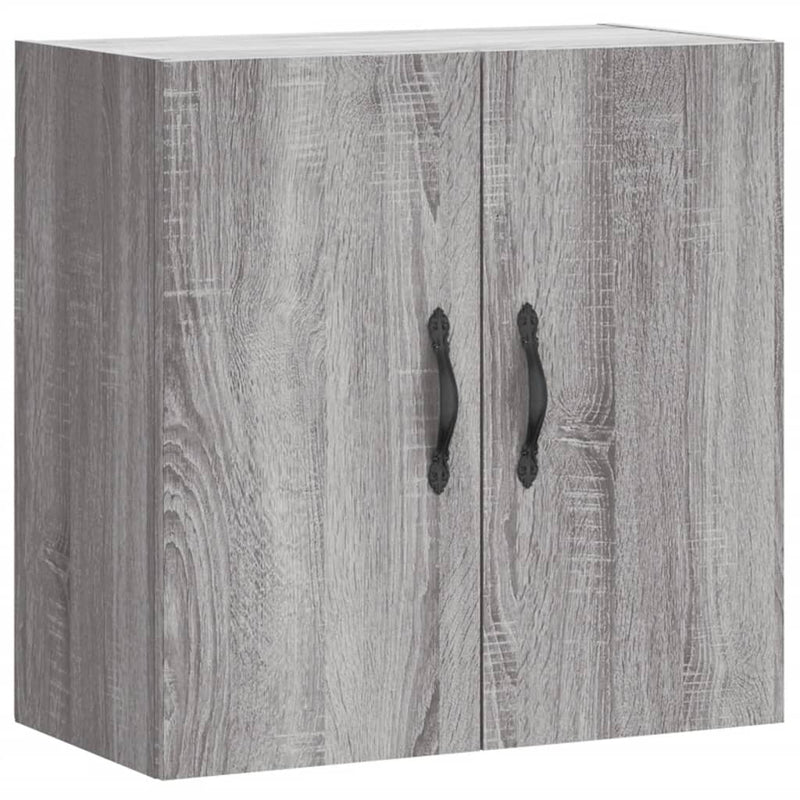 Dulap de perete, gri sonoma, 60x31x60 cm, lemn compozit