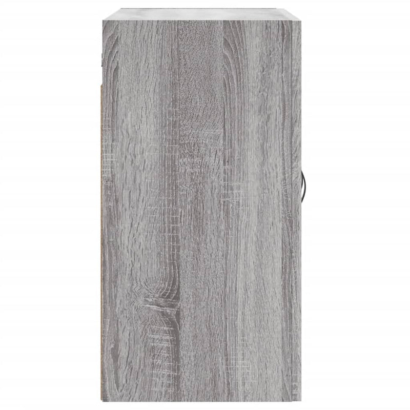 Dulap de perete, gri sonoma, 60x31x60 cm, lemn compozit