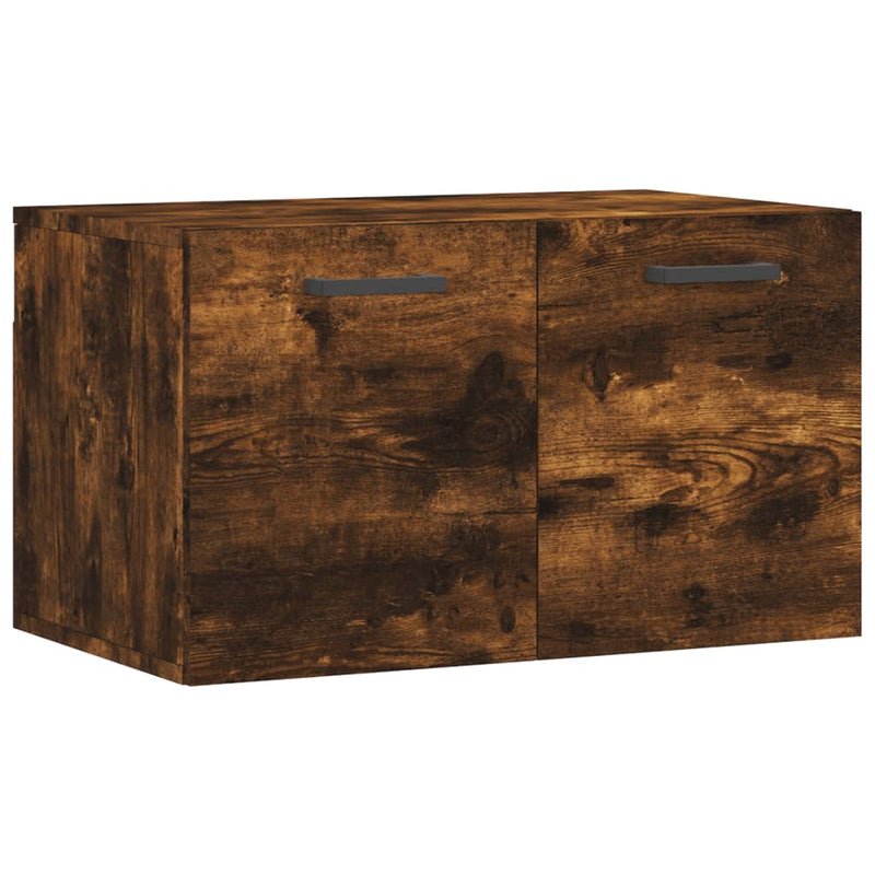 Dulap de perete, stejar fumuriu, 60x36,5x35 cm, lemn prelucrat