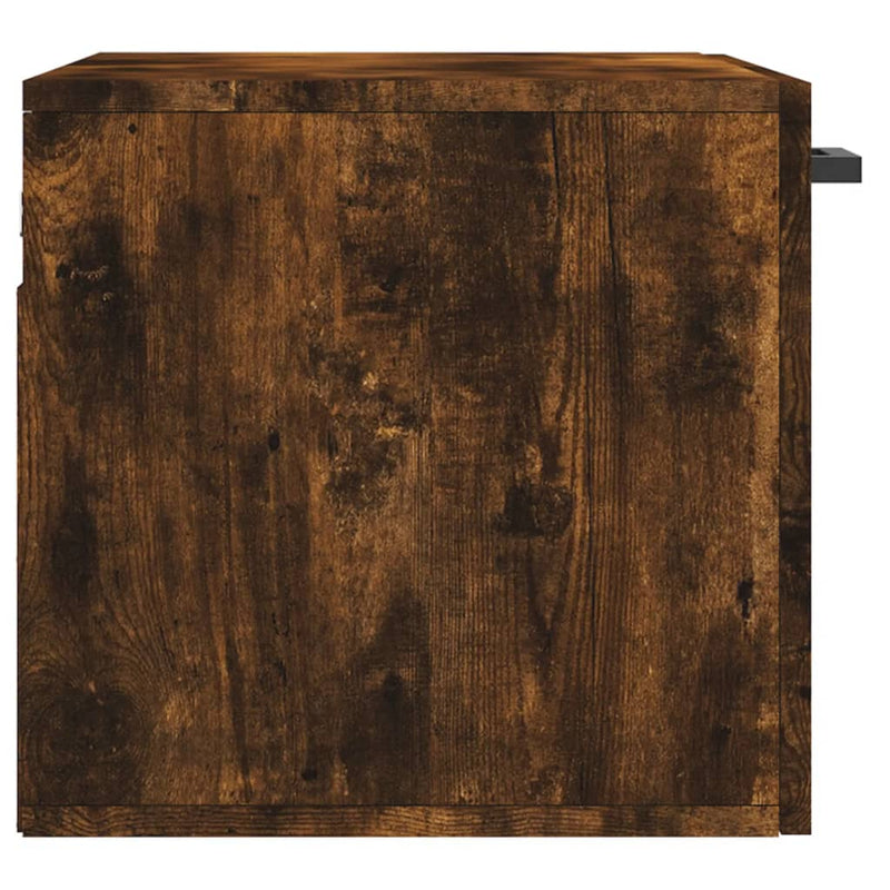 Dulap de perete, stejar fumuriu, 60x36,5x35 cm, lemn prelucrat