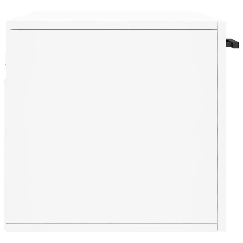 Dulap de perete, alb, 80x36,5x35 cm, lemn compozit