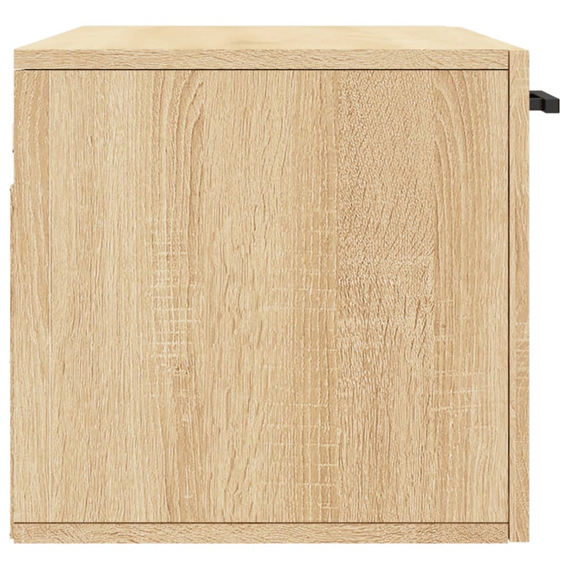 Dulap de perete, stejar sonoma, 80x36,5x35 cm, lemn compozit