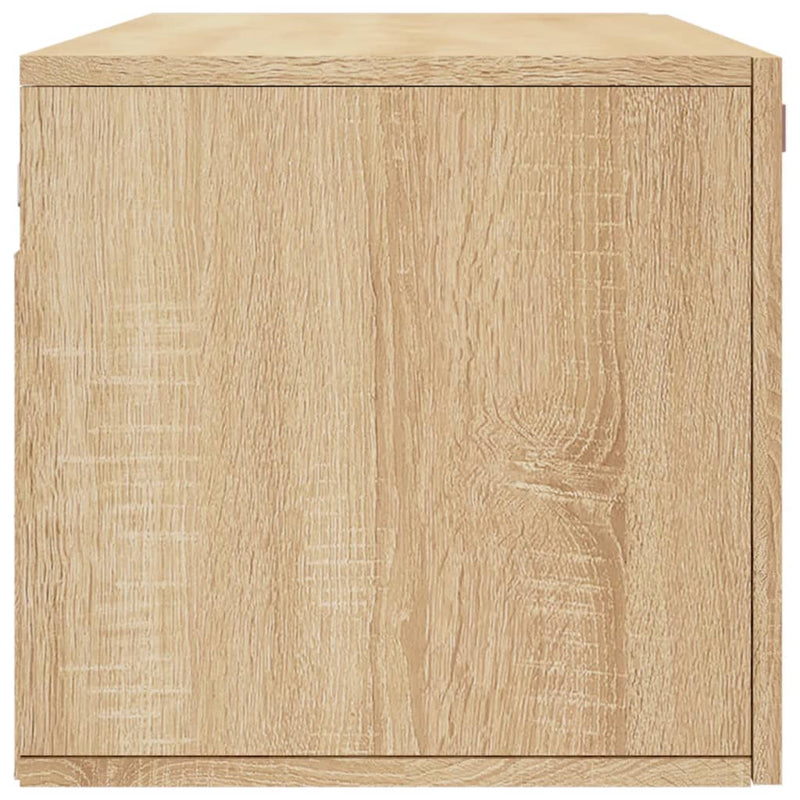 Dulap de perete, stejar sonoma, 100x36,5x35 cm, lemn prelucrat