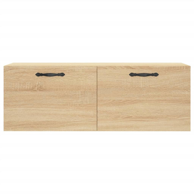 Dulap de perete, stejar sonoma, 100x36,5x35 cm, lemn prelucrat