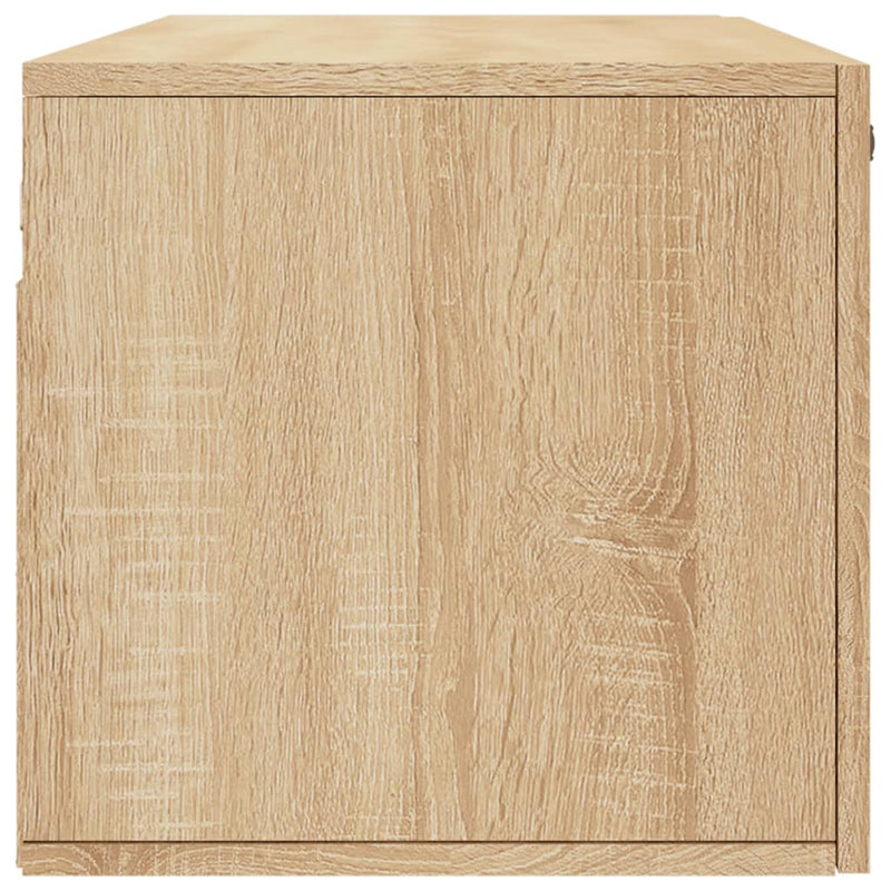 Dulap de perete, stejar sonoma, 100x36,5x35 cm, lemn prelucrat