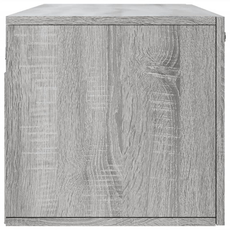 Dulap de perete, gri sonoma, 100x36,5x35 cm, lemn prelucrat