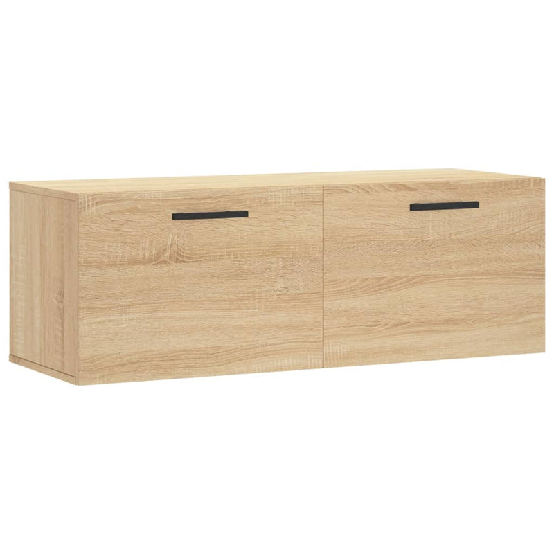 Dulap de perete, stejar sonoma, 100x36,5x35 cm, lemn prelucrat