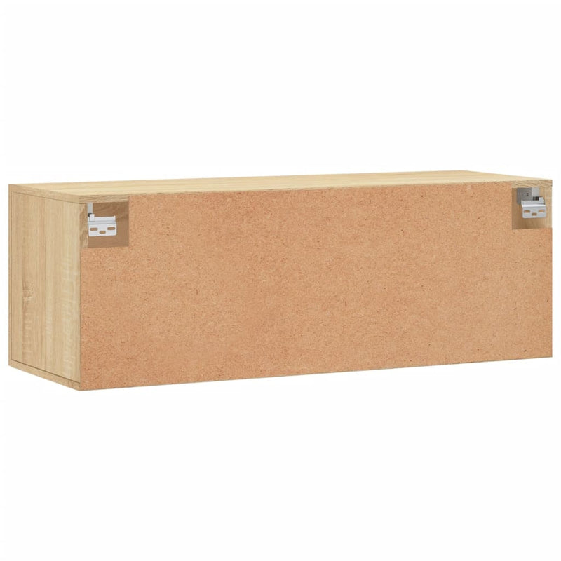 Dulap de perete, stejar sonoma, 100x36,5x35 cm, lemn prelucrat