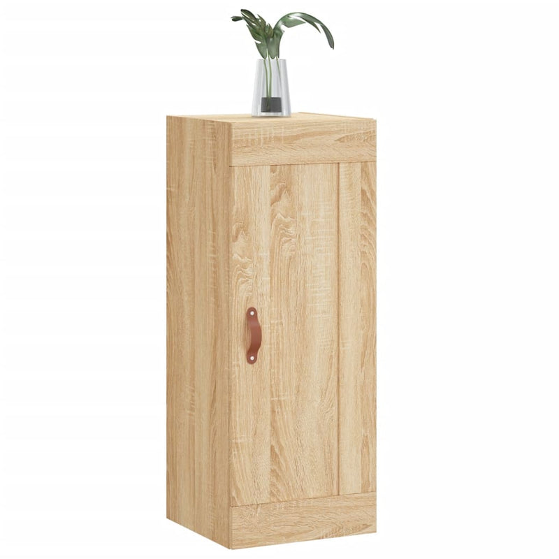 Dulap de perete, stejar sonoma, 34,5x34x90 cm, lemn prelucrat