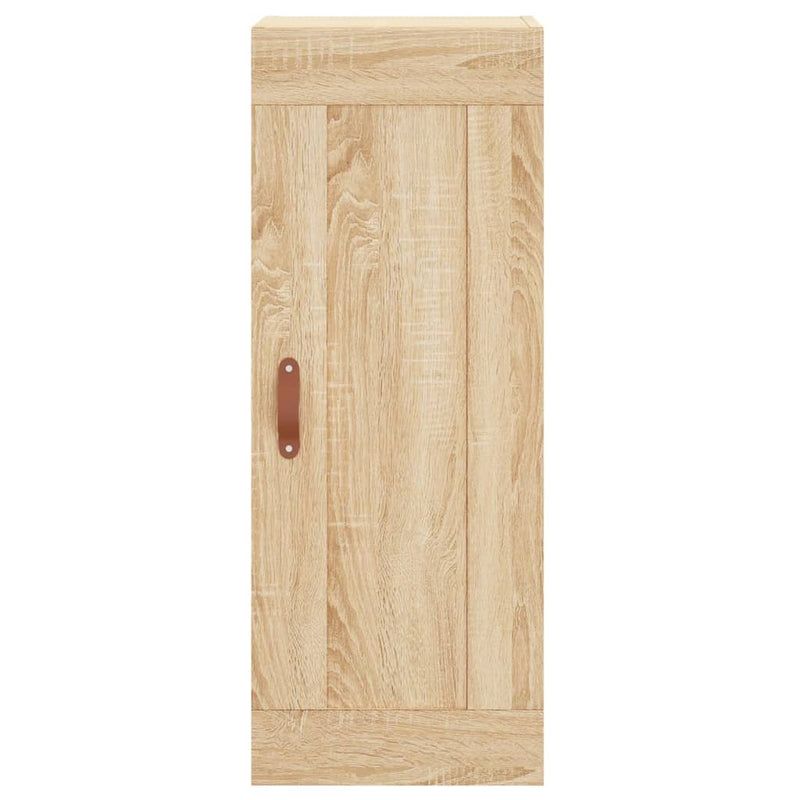 Dulap de perete, stejar sonoma, 34,5x34x90 cm, lemn prelucrat