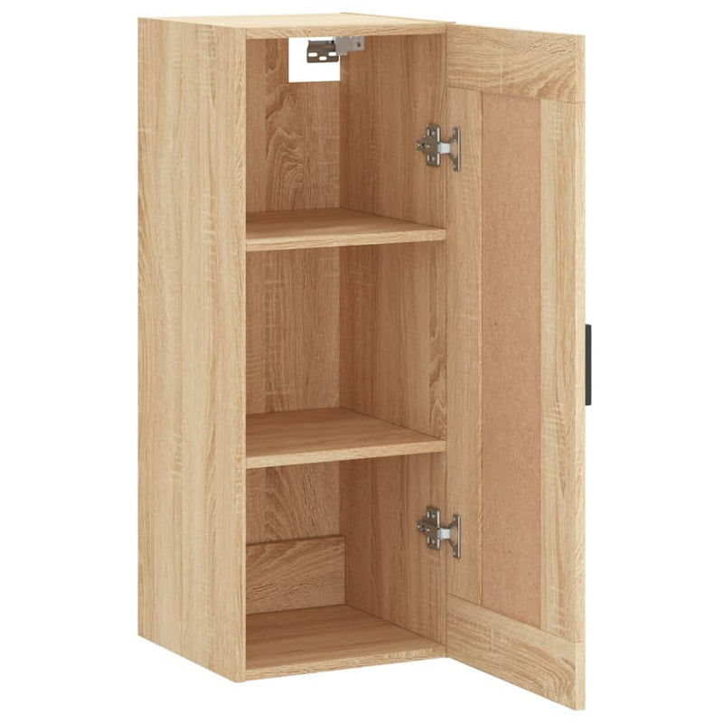 Dulap de perete, stejar sonoma, 34,5x34x90 cm, lemn prelucrat