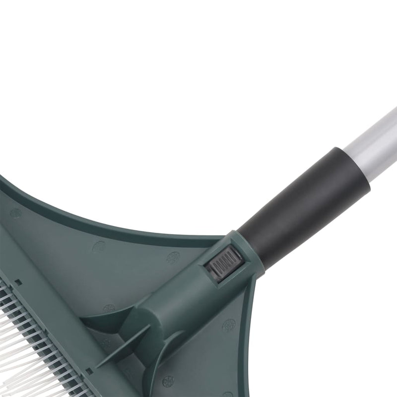 Greblă pentru iarbă artificială, verde închis, 131 cm, PP