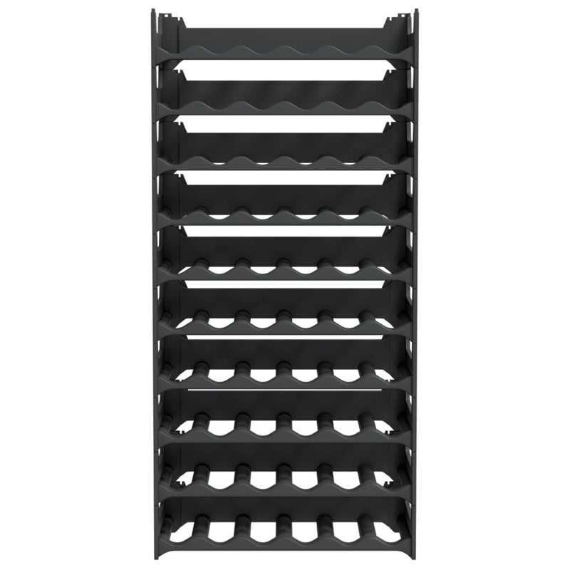 Raft de sticle de vin, pentru 60 sticle, PP, stivuibil