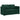 Canapea extensibilă de podea 2 în 1, verde închis, 122x204x55cm