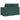 Canapea extensibilă de podea 2 în 1, verde închis, 122x204x55cm