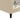 Cadru de pat, crem, 100 x 200 cm, material textil