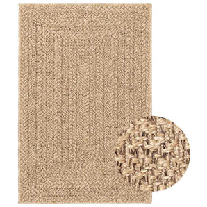 Covor ZIZUR aspect iută 200x290 cm pentru interior și exterior