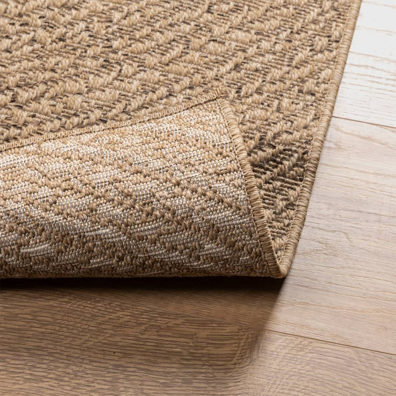 Covor ZIZUR aspect iută 140x200 cm, pentru interior și exterior